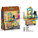 JDLT Stavební kostky Autodílna 92 ks