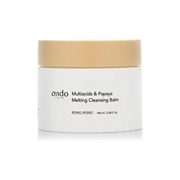 Ondo Beauty 36.5 PONG-PONG Multiacids & Papaya Melting Cleansing Balm почистващ балсам 100 ml унисекс