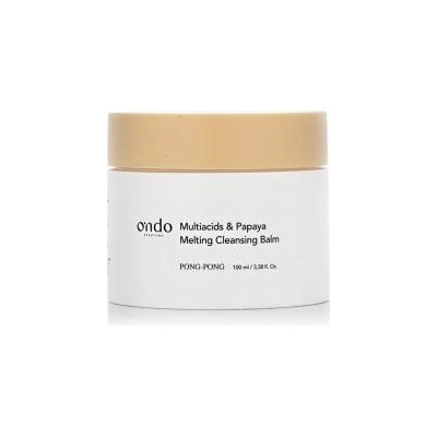 Ondo Beauty 36.5 PONG-PONG Multiacids & Papaya Melting Cleansing Balm почистващ балсам 100 ml унисекс