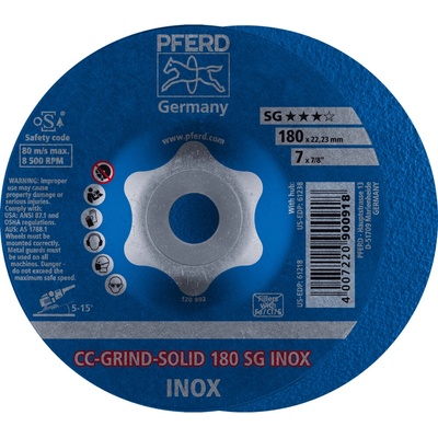 Pferd Brusný kotouč 180 mm 64186180