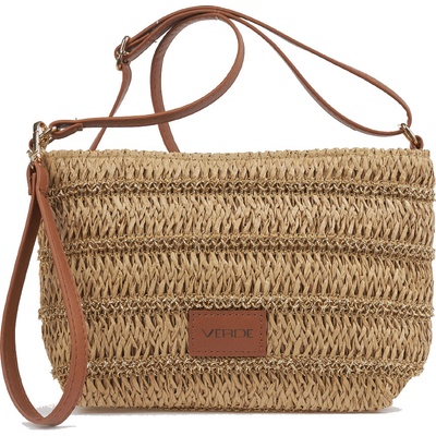 Verde dámska crossbody kabelka 07-0399 beige