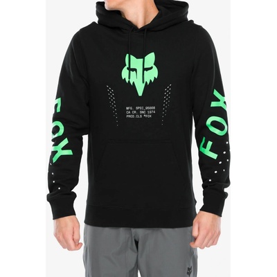 Fox Shield Pullover Hoodie Black