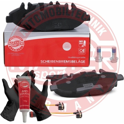 Sada brzdových platničiek kotúčovej brzdy MASTER-SPORT GERMANY 13046038192N-SET-MS