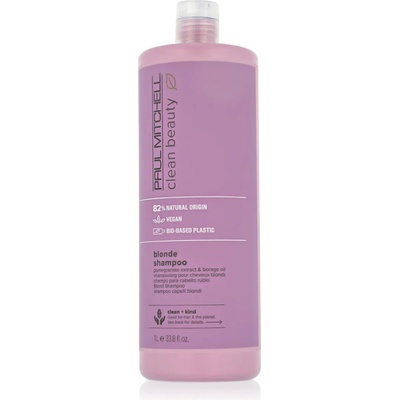 Paul Mitchell Clean Beauty Blonde Shampoo 1000 ml