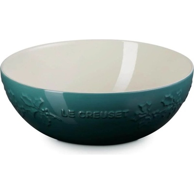 Le Creuset Голяма купа за сервиране Holly 25 см бутилково-зелена (80034257950003)