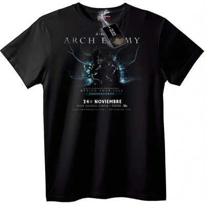 NOONEBRAND Тениска Arch Enemy Турне Мексико 2024 - S, White