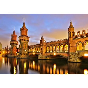 Bluebird Puzzle - Puzzle Oberbaumbrücke, Berlin, Germany - 1 000 piese