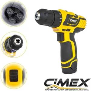 CIMEX CD12V30NM Бормашина-винтоверт