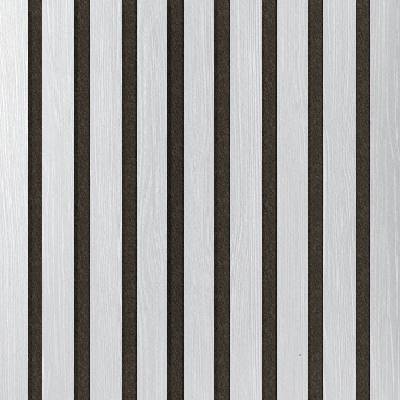 Archo - Akustický panel Design line CPL Bílá pór na černém filcu 800 x 400 x 21 mm