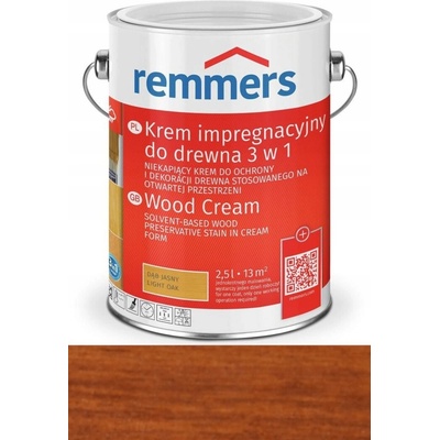 REMMERS HOLZSCHUTZ-CREME Krém na dřevo TEAK 0,75L