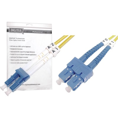 Digitus DK-2932-05 Fiber Optic Patch, LC to SC, Singlemode 09/125 µ, Duplex, 5m