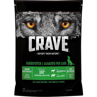 Crave Adult Dog s jehněčím & hovězím 2 x 11,5 kg