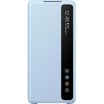 Image 1 of Samsung Galaxy S20 Plus Clear View cover sky blue (EF-ZG985CLEGEU)