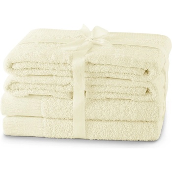 Restilo Кремави памучни хавлии и кърпи за баня в комплект от 6 бр. от тери Amari - Restilo (120010868)