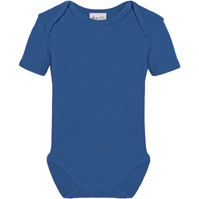 Link Kids Wear Detské body s krátkym rukávom Deep Royal