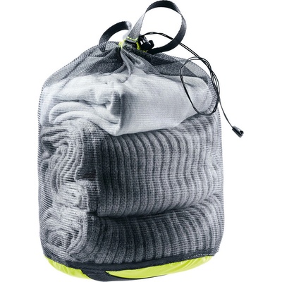Deuter Mesh Sack 3 citrus-black Černá vak