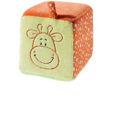 Бебешка играчка Меко кубче, 10 см (666870)