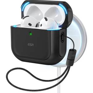 ESR Калъф ESR Orbit HaloLock MagSafe за Apple AirPods 4 черен (4894240217580)