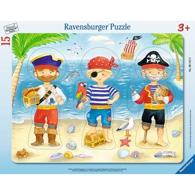 Ravensburger Piráti s pokladem 15 dílků