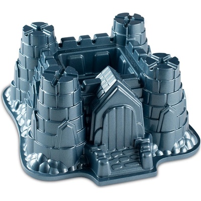 Nordic Ware Forma na bábovku Hrad modrá 2,4 l 57724