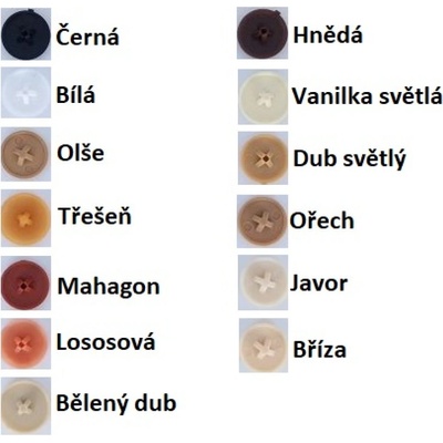 TS Krytka vrutů - plastová