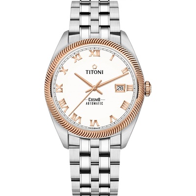 TITONI Cosmo Automatic 878SRG-657 - Мъжки часовник (878SRG-657)
