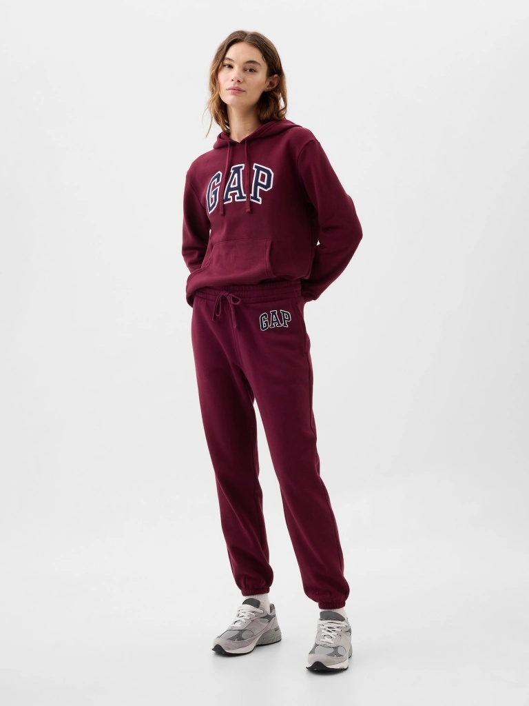 GAP Tepláky s logom Červená