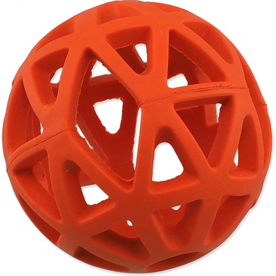 Dog Fantasy Děrovaný míček oranžový 7 cm – Zboží Mobilmania