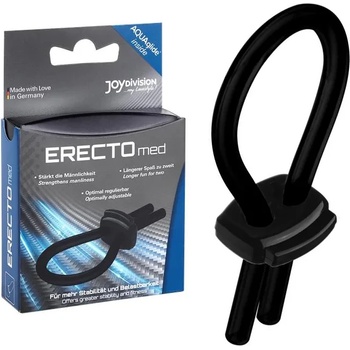 Пенис ринг, лесно регулируем - ERECTOmed Ring Black (JOYD015626)