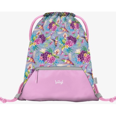 BAAGL Лилава чанта с джоб Baagl Hummingbird BAAGL | Lilav | Момичешки | ЕДИН РАЗМЕР