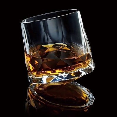 6 бр. по 305 мл въртяща се чаша за уиски Ocean серия Connexion модел Whisky rock