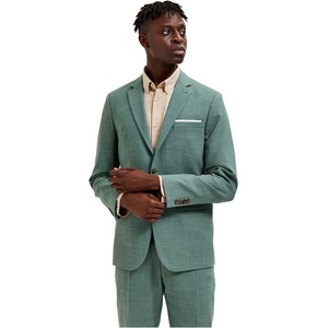 SELECTED Сако Selected Oasis Linen Slim Fit blazer - Green (Light Green Melange)