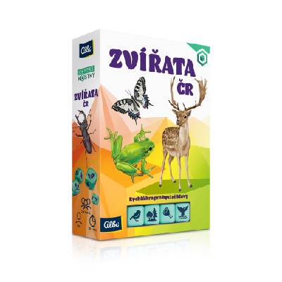 ALBI Chytré kostky - Zvířata ČR