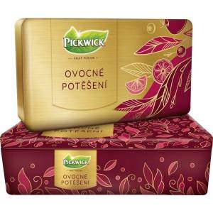 Pickwick Подаръчна тенекиена кутия с плодове Pickwick 60 бр