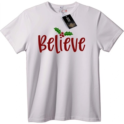 NOONEBRAND Тениска Коледно Вярване - XS, Black