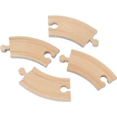 MAXIM Krátká kruhová kolej 4 kusy 20 cm