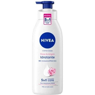 Nivea Body Milk Argan Oil & Rose tělové mléko 500 ml