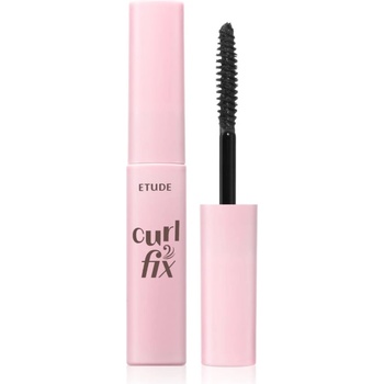 ETUDE Curl Fix Mascara Mini водоустойчива спирала за обем и извити мигли цвят 02 Brown 4 гр