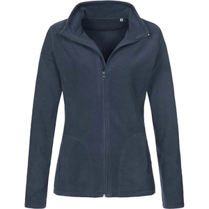 Stedman classic fleece jacket st5100 / Дамско поларено яке с цип - полунощно синьо xs (st5100blmxs)