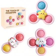 Woopie Baby Space Spinner Pop it růžové