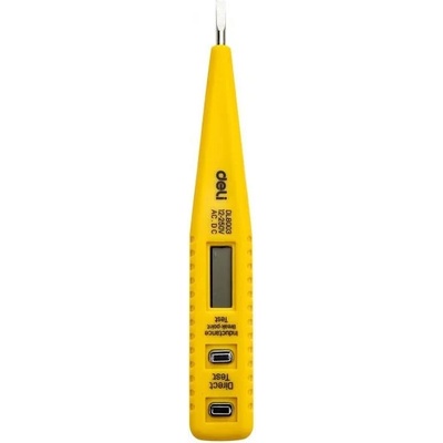 Deli Tools EDL8003 Voltage Tester 12-250V - Фазомер
