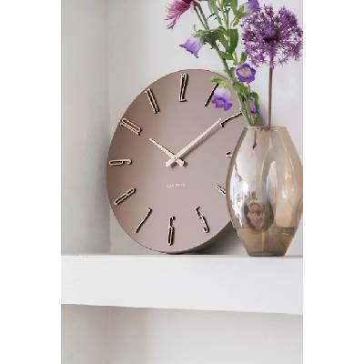 Karlsson Стенен часовник Karlsson Esmerado 40 cm (KA6072BR)