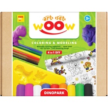 Kids Do WOW Creative set 4 in 1 "DINOPARK"