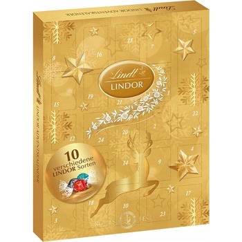 Lindt adventní kalendář Lindor 290g