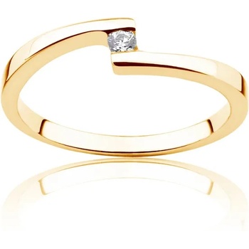 Image 1 of SAVICKI Годежен пръстен Minimalism: злато, диамант