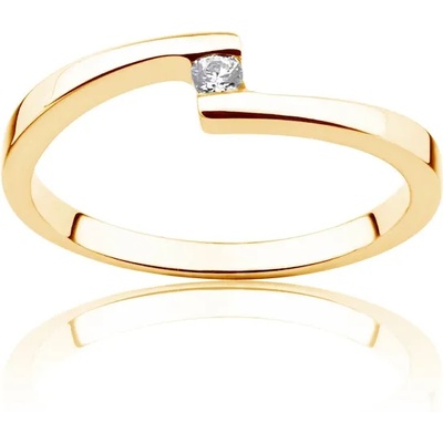 SAVICKI Годежен пръстен Minimalism: злато, диамант