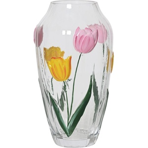 DECORIS ВАЗА СТЪКЛЕНА 860635 Ø15х28см (860635)