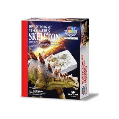 Eastcolight Комплект за игра Eastcolight, Комплект за изкопаване на Стегозавър, 270025