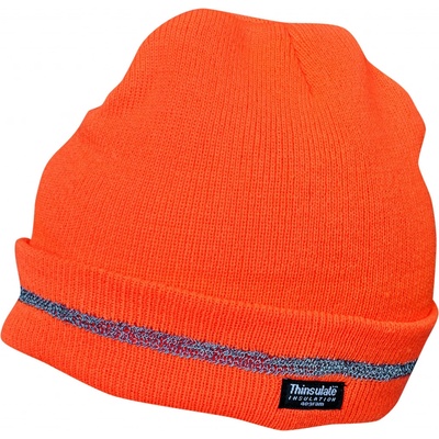 Cerva Turia Reflexní pletená čepice 03140043 oranžová
