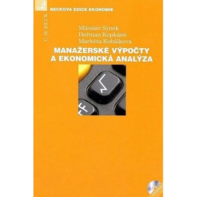 Manažerské výpočty a ekonomická analýza + CD